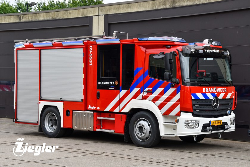 Nieuwe Tankautospuit Voor Brandweer Veenendaal Ziegler Brandweertechniek